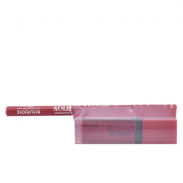 Bourjois ROUGE EDITION VELVET Lipstick 15 Contour Lipliner 7