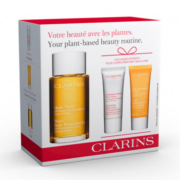 Clarins Lote HUILE TONIC Set de cuidado corporal