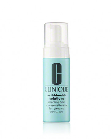 Clinique ANTI-BLEMISH SOLUTIONS Cleasing Foam Espuma limpiadora piel con granos 125 ml