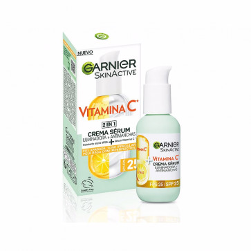 Garnier Vitamina C 2 en 1 Crema Serum SPF25 50 ml