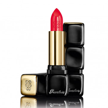 Guerlain KISSKISS Le Rouge Creme Galbant 329 Poppy Red