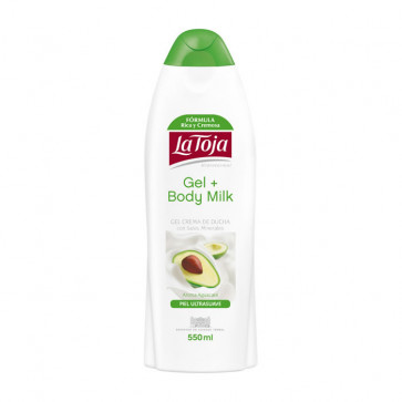 La Toja HIDROTERMAL GEL + BODY MILK Gel de ducha 550 ml