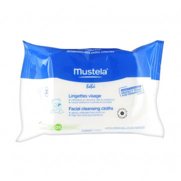 Mustela Bebe Toallitas cara 25 ud