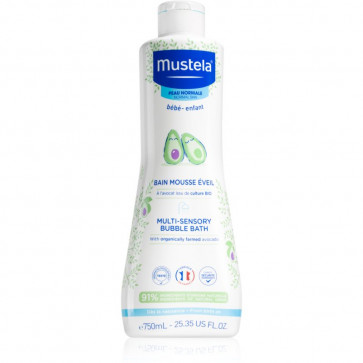 Mustela MULTI SENSORY BUBBLE BATH Gel de ducha 750 ml