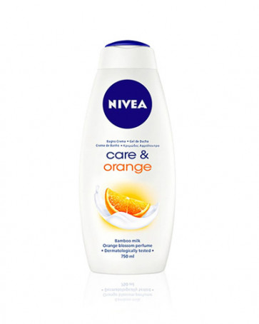 Nivea CARE & ORANGE Gel de ducha 750 ml