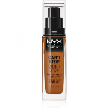NYX Can't Stop Won't Stop Full coverage foundation - Cocoa 30 ml