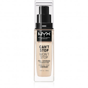 NYX Can't Stop Won't Stop Full coverage foundation - Light porcel 30 ml