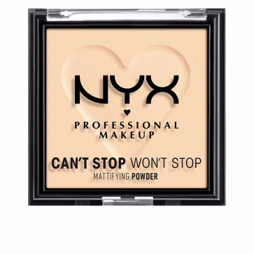 NYX Can't Stop Won't Stop Mattifying Powder - Fair