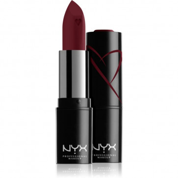 NYX Shout Loud Satin Lipstick - Opinionated