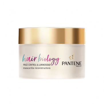 Pantene Hair Biology Frizz & Luminosidad Mascarilla 160 ml