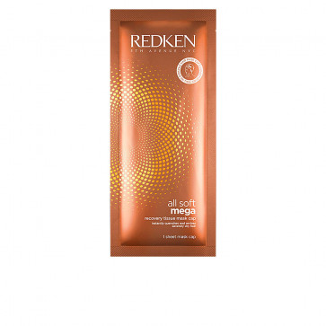 Redken All Soft Mega Recovery Tissue Mask Cap 10 ud