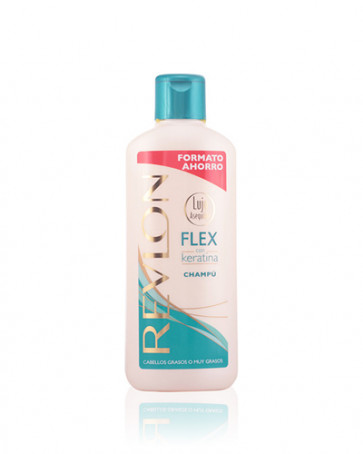 Revlon FLEX KERATIN Shampoo Oily Hair Champú Anti-grasa 650 ml