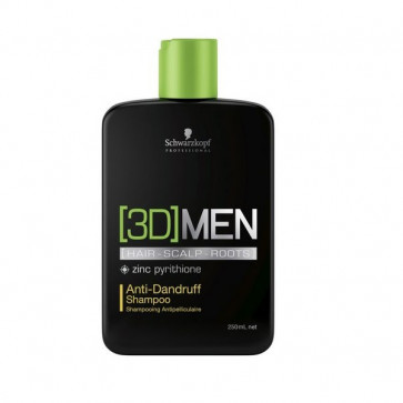 Schwarzkopf 3D Men Anti-Dandruff Shampoo 250 ml