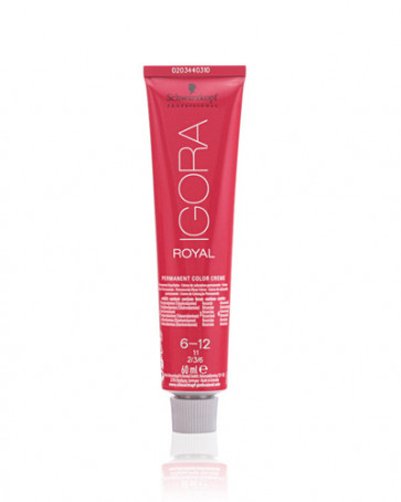 Schwarzkopf IGORA ROYAL 6-12 Crema de coloración permanente 60 ml