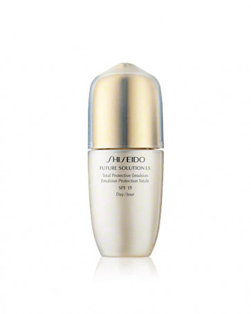 Shiseido FUTURE SOLUTION LX Total Protective Emulsion SPF15 Emulsion Protectora Solar 75 ml