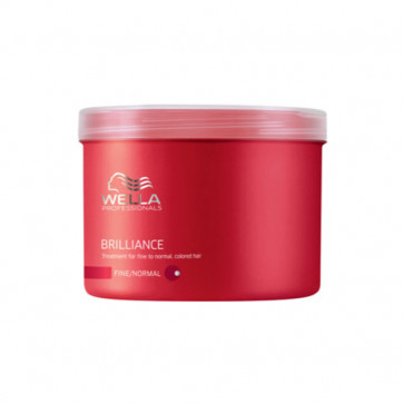 Wella BRILLIANCE Treatment For Fine/Normal Colored Hair 500 ml