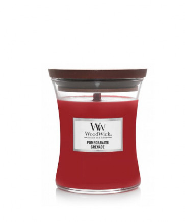 Woodwick Pomegranate - Hourglass Scented Candle 1 ud