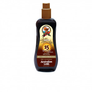Australian Gold Sunscreen SPF15 Spray Gel with Instant Bronzer 237 ml