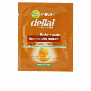 Garnier Bronceado Natural Toallitas autobronceadoras cara cuerpo 1 ud