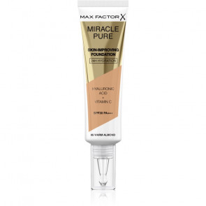 Max Factor Miracle Pure Foundation SPF30 - 45 Warm almond