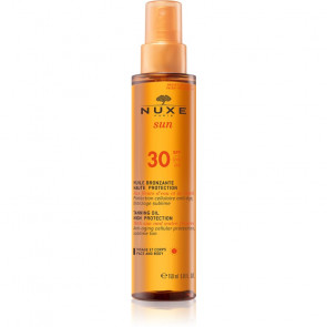 Nuxe NUXE SUN Huile Bronzante Haute Protection SPF30 Spray 150 ml