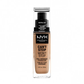 NYX Can't Stop Won't Stop Full coverage foundation - Neutral buff 30 ml