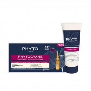 Phyto Lote Phytocyane Tratamiento anticaida reaccion Set para el cuidado del cabello