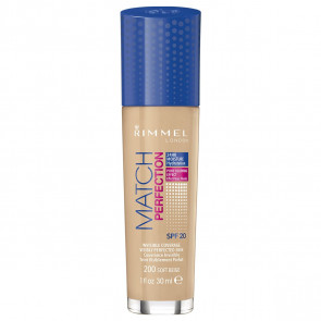 Rimmel MATCH PERFECTION Foundation 200 Soft Beige 30 ml