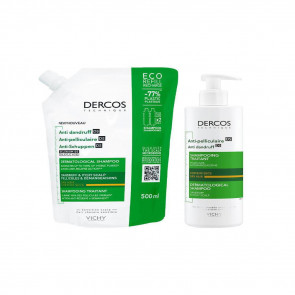 Vichy Lote Dercos Anti-dandruff shampoo for normal to oily hair Set para el cuidado del cabello