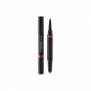 Shiseido LipLiner Ink Duo - Prime + Line - 09 Scarlet