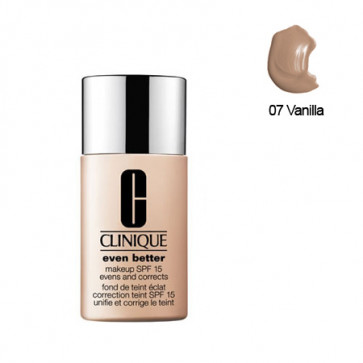 Clinique EVEN BETTER Fluid Foundation 07 Vanilla Maquillaje antimanchas 30 ml