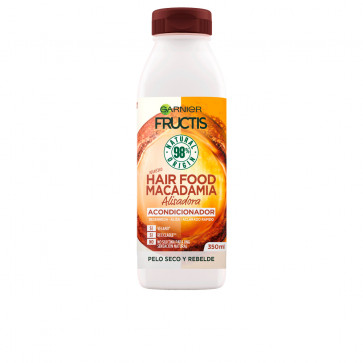 Garnier Fructis Hair Food Macadamia Acondicionador Alisador 350 ml