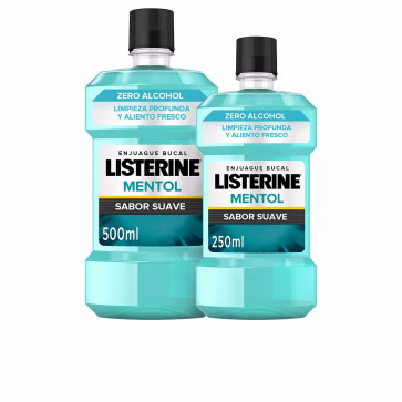 Listerine Lote ZERO SABOR SUAVE Set de cuidado bucal