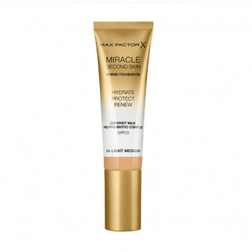 Max Factor Miracle Touch Second skin found - 4 Light medium 30 ml