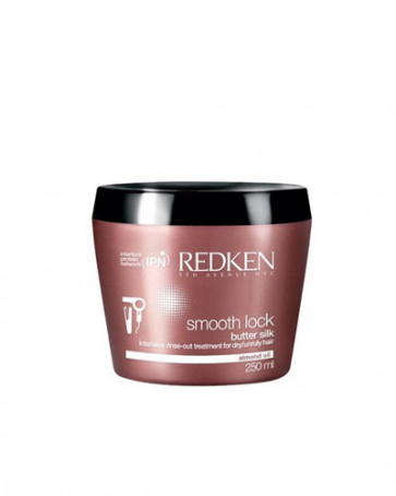 Redken SMOOTH LOCK Butter Silk Mascarilla con protección térmica cabellos secos 250 ml