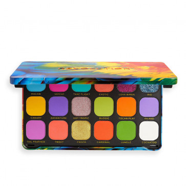 Revolution Forever Flawless Eyeshadow palette - Birds of paradise