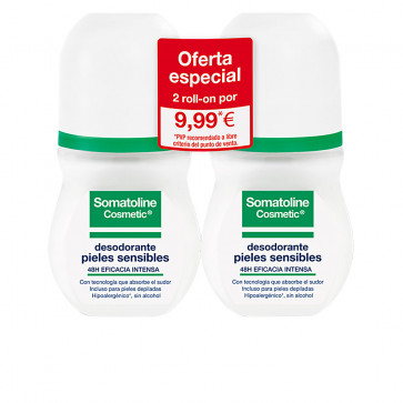 Somatoline Cosmetic Lote PIELES SENSIBLES Set de desodorantes