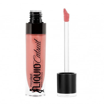 Wet N Wild MegaLast Liquid Catsuit Matte Lipstick - Nudist peach