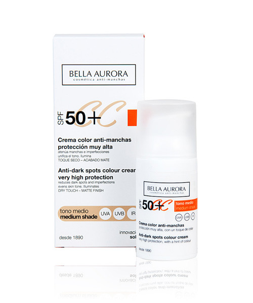 Buy Bella Aurora - Anti-blemish sunscreen SPF50 + - Combination-oily skin