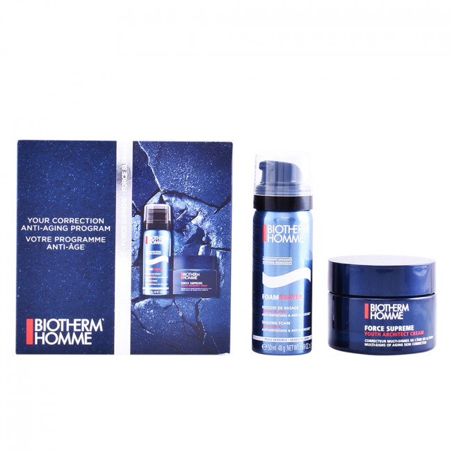 twist Fondsen buste Biotherm Set Homme Force Supreme Rebuilder Facial care set