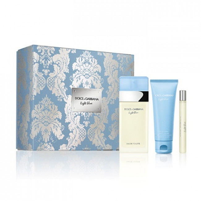 dolce & gabbana light blue set