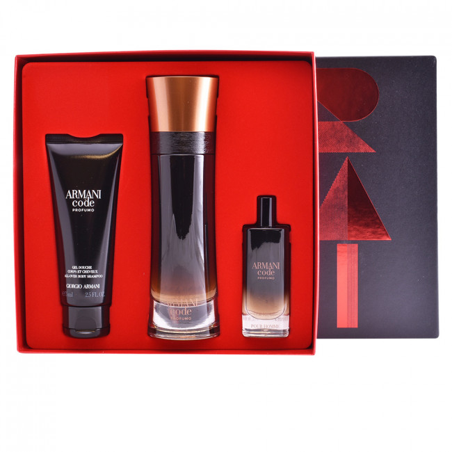 giorgio armani code profumo set