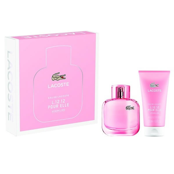 eau de lacoste l12 12 pour elle sparkling