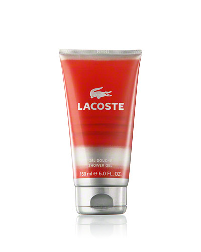 lacoste red shower gel