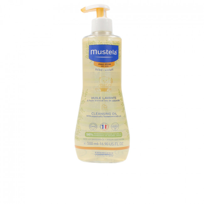 Mustela Bébé Cleansing Oil Dry Skin Shower gel 500 ml