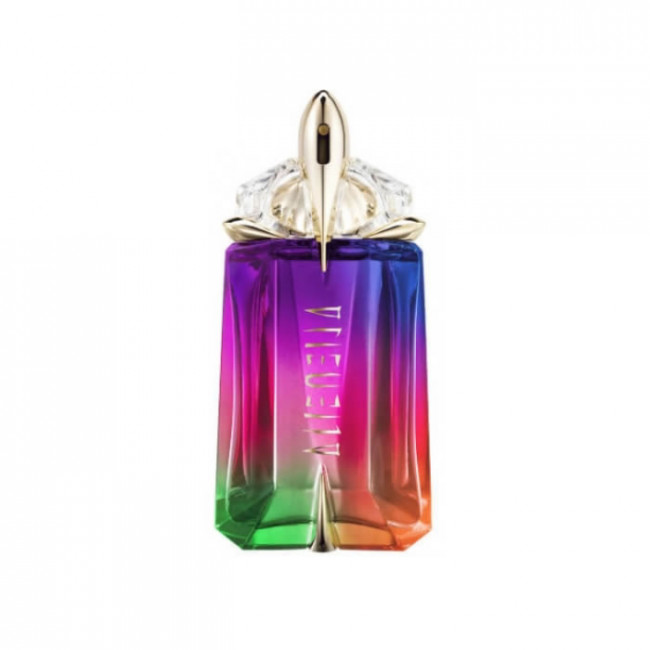 alien perfume gold bottle