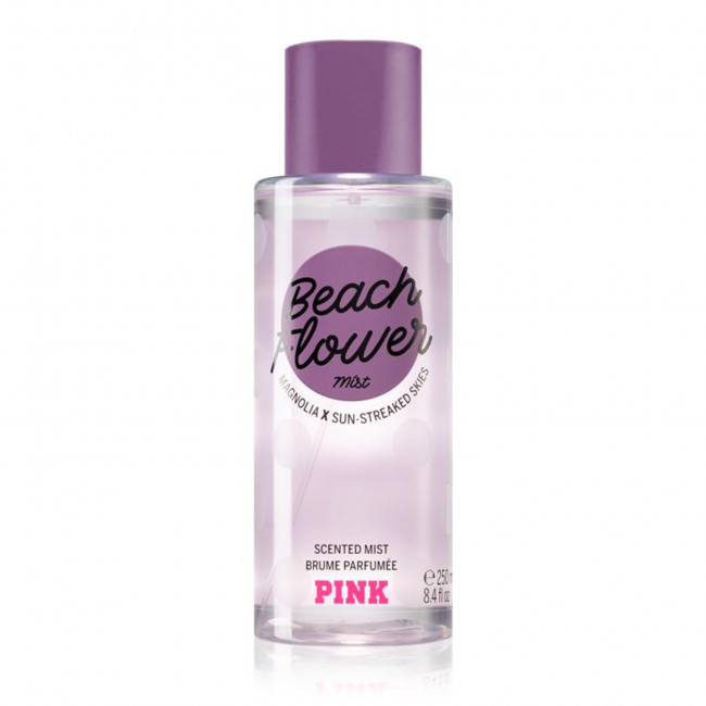 pink beach flower mist
