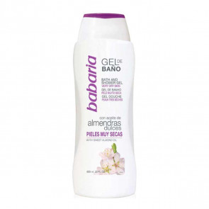 Babaria ALMENDRAS DULCES PIELES MUY SECAS Gel de ducha 600 ml