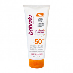 Babaria Sol Crema Facial Antimanchas Rosa Mosqueta SPF50+ 75 ml