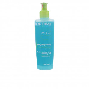 Bioderma Sebium Gel Moussant Nettoyant Purifiant Peaux mixtes et grasses Shower gel 200 ml